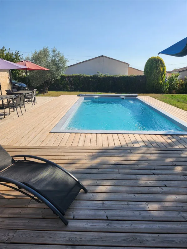 Location de house with pool à Arces-sur-Gironde — photo 2