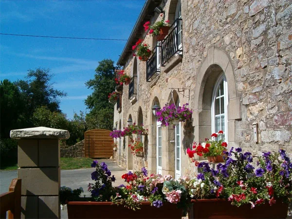 Location de maison avec piscine à Guitté — photo 2