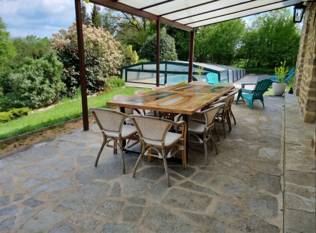 Location de casa con piscina à Sainte-Feyre — photo 2