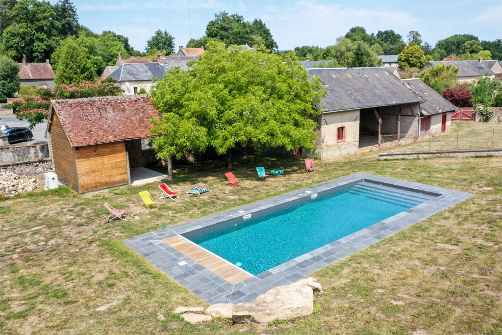 Location de casa con piscina à La Chapelle Baloue — photo 2