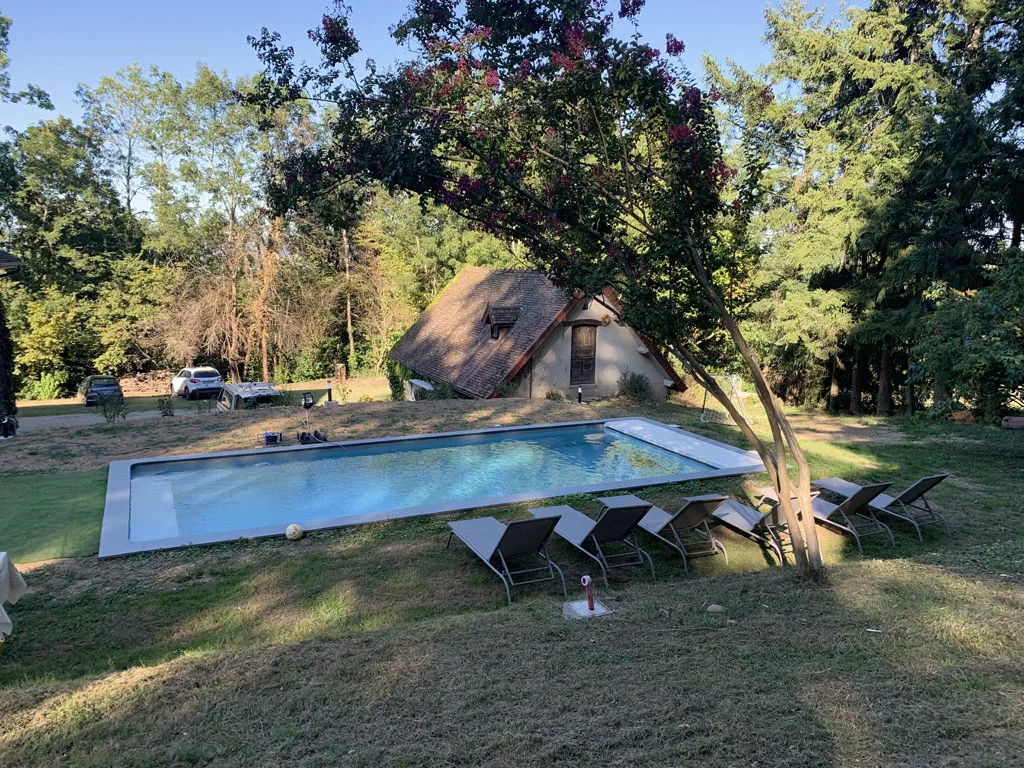 Location de casa con piscina à Saint Siméon de Bressieux — photo 2